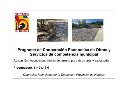 Imagen ACONDICIONAMIENTO DE TERRENO PARA DESMONTE Y EXPLANADA