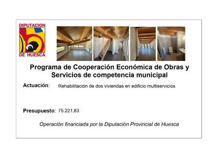 Imagen Rehabilitación de dos viviendas en edificio multiservicios de...