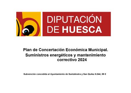 Plan de Concertación Económica Municipal. Suministros energéticos y...