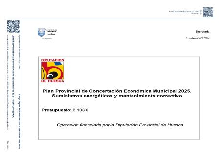 El Ayuntamiento de Santaliestra y San Quilez Recibe una Subvención de la...