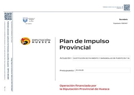 Finalización de las obras sustitución de pavimento y barandillas de...