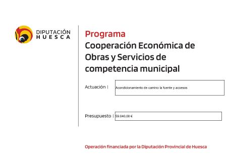 Finalizadas las obras de las obras de acondicionamiento del camino de la...